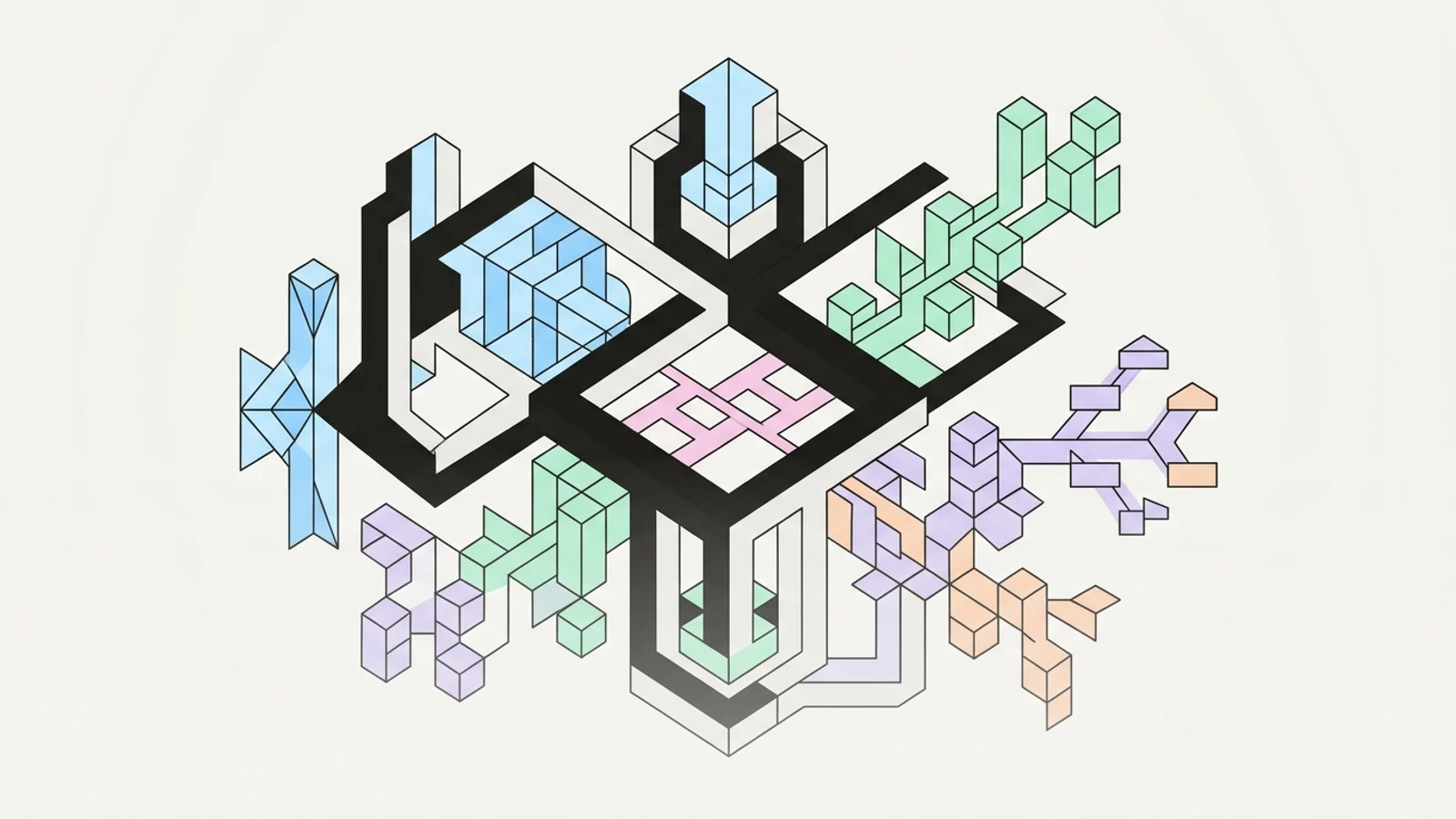 Abstract geometric illustration built from precise, deliberate shapes, illustrating: Do AEO Scores Actually Predict AI Citations?